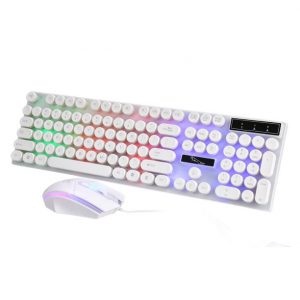 LED RGB Backlight Wired Mechanical Feeling Keyboard